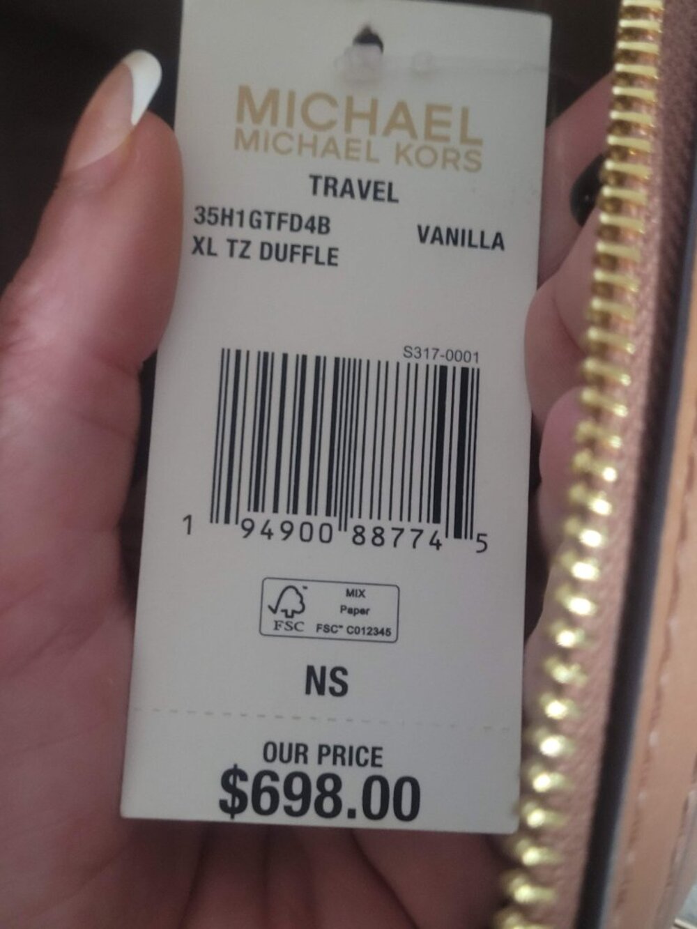 โจ NWT MICHAEL KORS LUXURY TRAVEL SET โจ - Picture 11 of 11